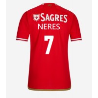 Camisa de time de futebol Benfica David Neres #7 Replicas 1º Equipamento 2023-24 Manga Curta